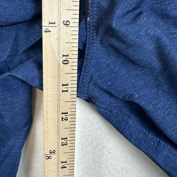 Roark Revival Shorts Mens 32 Blue Cargo Board Shorts Swim Stretch Drawstring - Picture 3 of 13